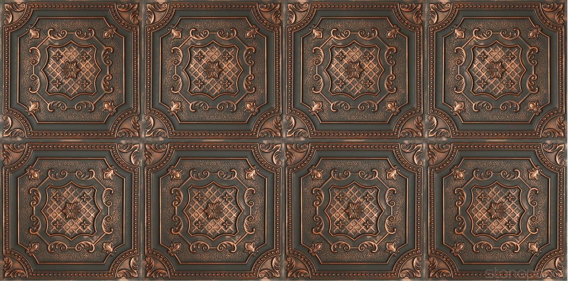 Alhambra-Argent-Copper-Tavan-Karosu Alhambra Argent Copper Tavan Karosu